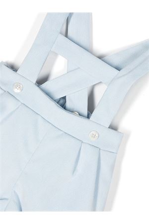 Light blue cotton overalls LA STUPENDERIA KIDS | TBSL51V44.